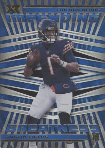 2021 Panini XR Justin Fields #IMG8