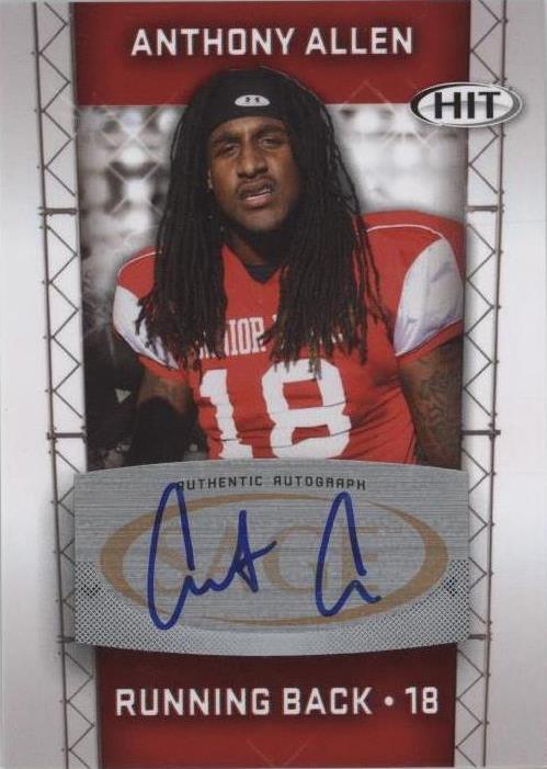 2011 SAGE Hit Anthony Allen #A18