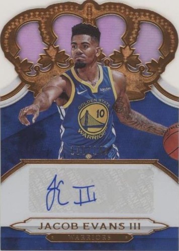2018-19 Panini Crown Royale - Jacob Evans III #CR-JEV