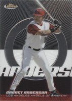 2005 Topps Finest - Garret Anderson #39