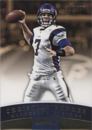 2012 Panini Prominence Christian Ponder #53