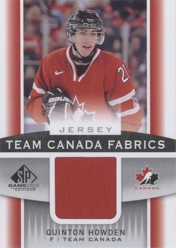 2013-14 SP Game Used Edition - Quinton Howden #TC-QH