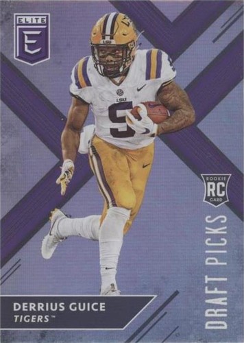 2018 Panini Elite Draft Picks Derrius Guice #106