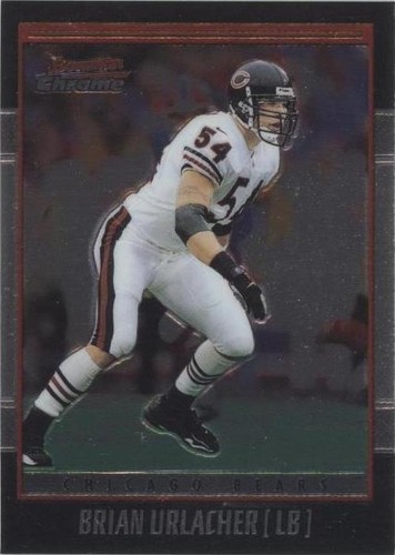 2001 Bowman Chrome Brian Urlacher #61