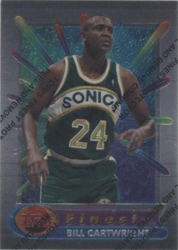 1994-95 Topps Finest - Bill Cartwright #262