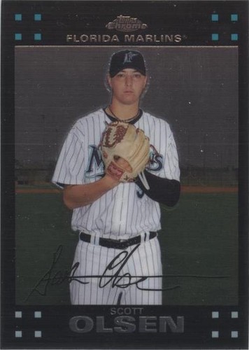 2007 Topps Chrome - Scott Olsen #239