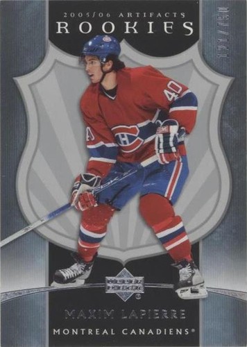 2005-06 Upper Deck Artifacts - Maxim Lapierre #290