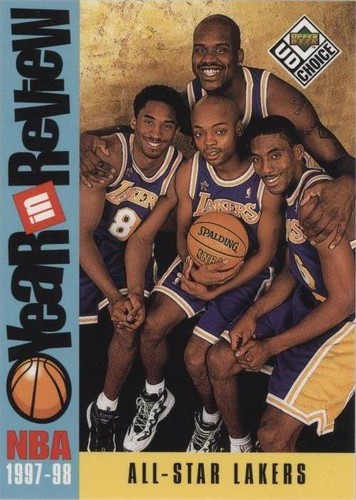 UD CHOICE PREVIEW 1998 MICHAEL JORDAN SHAQUILLE O'NEAL KOBE BRYANT