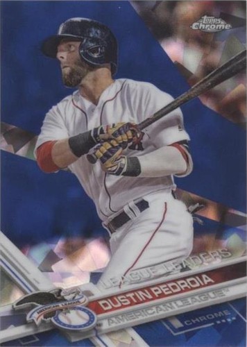 2017 Topps Chrome Sapphire Edition - Dustin Pedroia #321