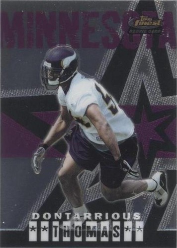 2004 Topps Finest Dontarrious Thomas #68