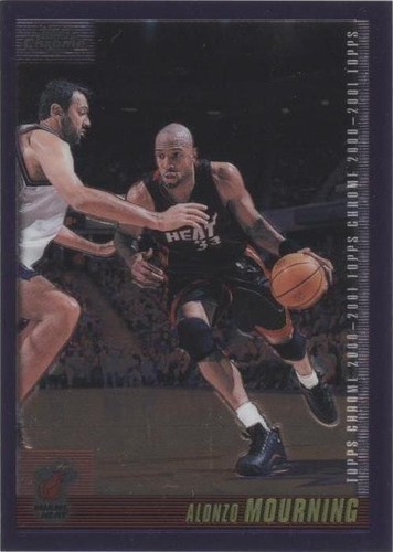 2000-01 Topps Chrome - Alonzo Mourning #67