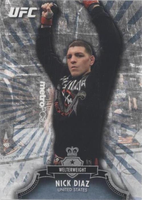 2012 Topps UFC Bloodlines - Nick Diaz #81