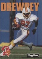 1992 Skybox Impact Willie Drewrey #91