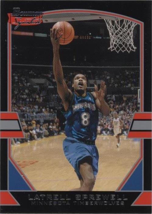 2003-04 Bowman Signature - Latrell Sprewell #47