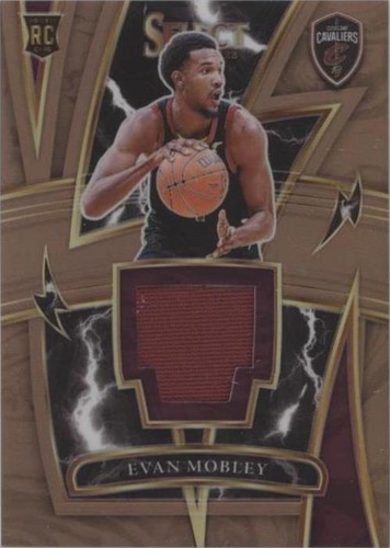 2021-22 Panini One Evan Mobley Rookie Autograph Auto #/99 PSA 8 RC