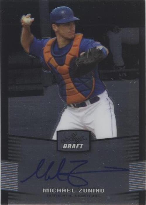 Leaf Metal Draft 2012 - Mike Zunino #BA-MZ1