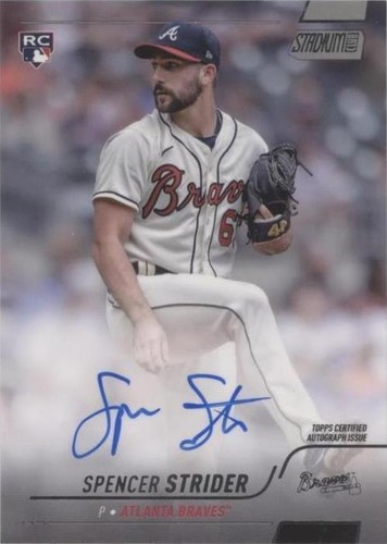 2022 Topps Stadium Club - Spencer Strider #SCBA-SST