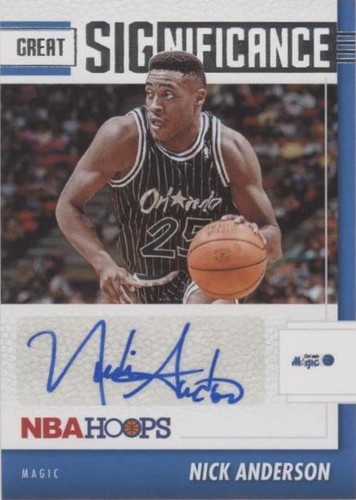 2021-22 Panini NBA Hoops - Nick Anderson #GS-NAN