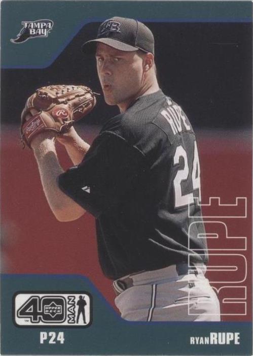 2002 Upper Deck 40 Man - Ryan Rupe #108
