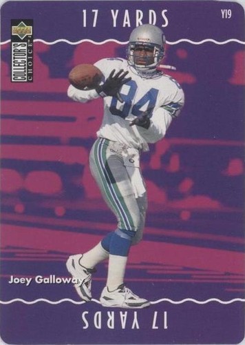 1996 Upper Deck Collector's Choice Update Joey Galloway #Y19