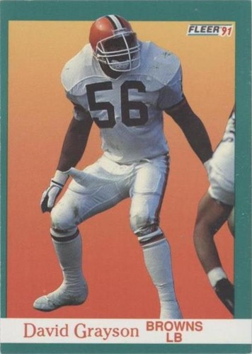 1991 Fleer David Grayson #35