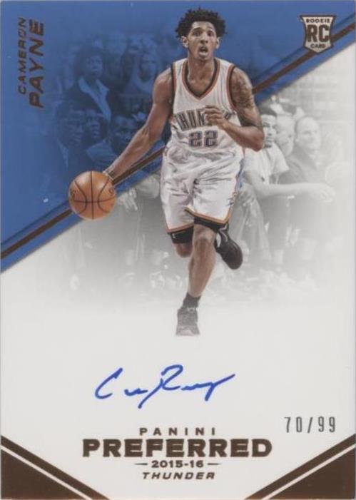 2015-16 帕尼尼首选 - Cameron Payne #137