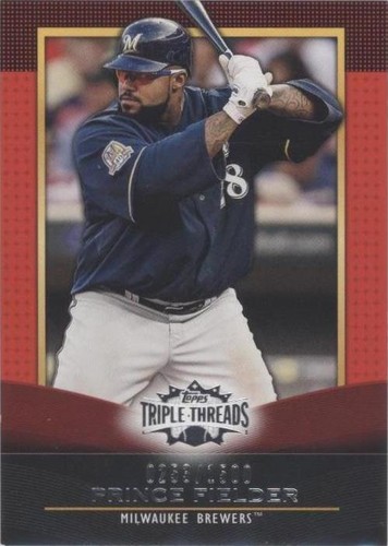 2011 Topps Triple Threads - Prince Fielder #73