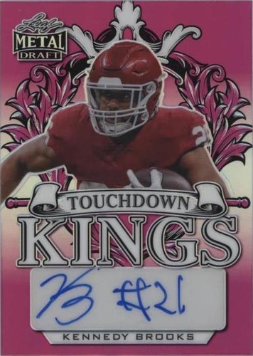 2022 Leaf Metal Draft Kennedy Brooks #TK-KB1