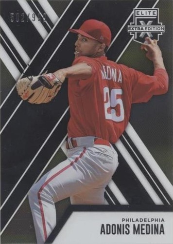 2017 Panini Elite Extra Edition - Adonis Medina #115