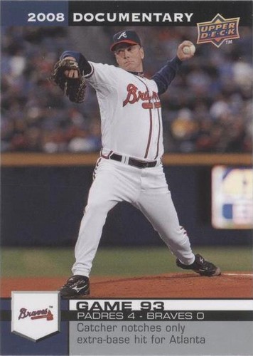 2008 Upper Deck Documentary - Tom Glavine #2723
