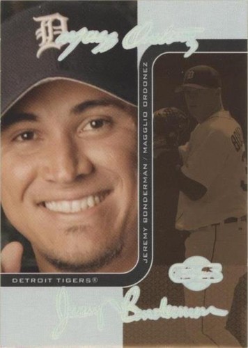 2006 Topps Co-Signers - Jeremy Bonderman Magglio Ordonez #71-B