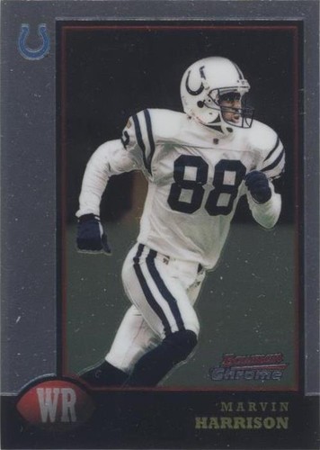 1998 Bowman Chrome Marvin Harrison #87
