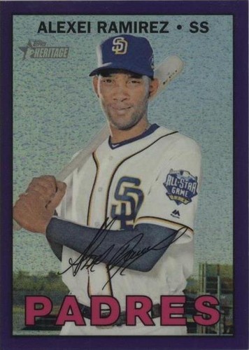 2016 Topps Heritage High Number - Alexei Ramirez #THC-606