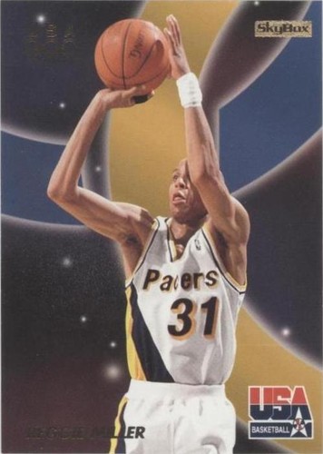 1996 Skybox USA Basketball - Reggie Miller #14