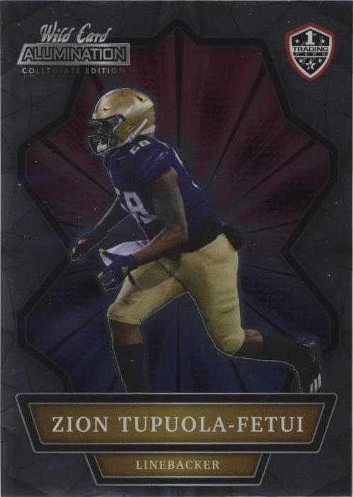 2021 Wild Card Alumination NIL Collegiate Edition Zion Tupuola-Fetui #ANBC-85