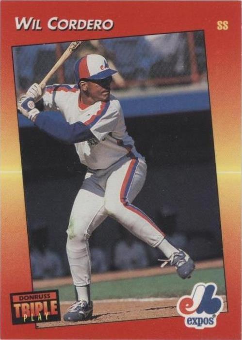 Donruss Triple Play 1992 - Wil Cordero #179