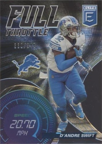 2021 Panini Donruss Elite D'Andre Swift #FT13