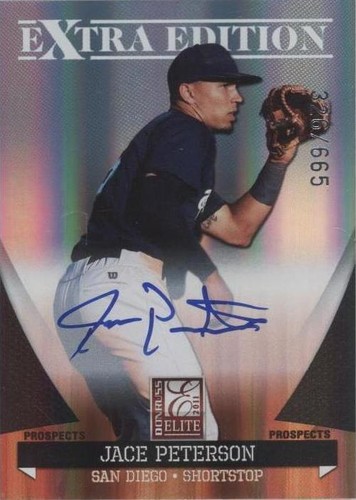 2011 Donruss Elite Extra Edition - Jace Peterson #P-18