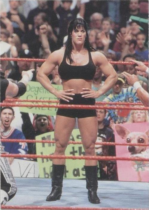 1998 Comic Images WWF Superstarz - Chyna #63