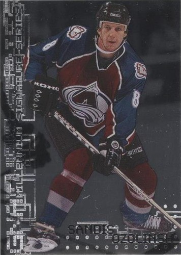 1999-00 In the Game Be A Player Millennium Signature Series - Sandis Ozolinsh #68