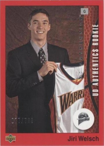 2002-03 Upper Deck UD Authentics - Jiri Welsch #117
