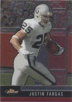 2008 Topps Finest Justin Fargas #38
