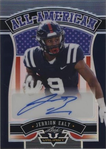 2022 Leaf Valiant Jerrion Ealy #AA-JE1