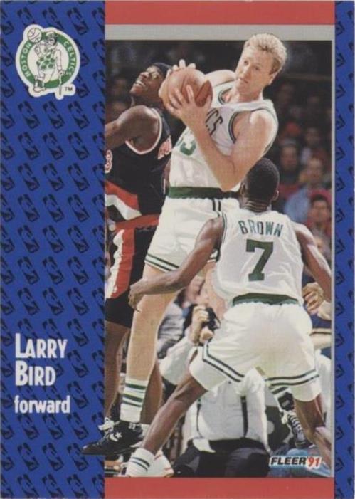 Fleer Tony's Pizza 1991-92 - Larry Bird #S-58