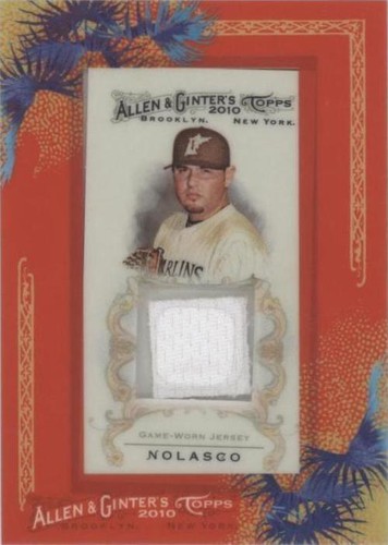 2010 Topps Allen & Ginter's - Ricky Nolasco #AGR-RN