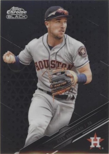 2020 Topps Chrome Black - Alex Bregman #26