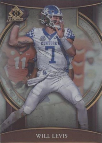 2022 Bowman University Chrome Will Levis #BI-7