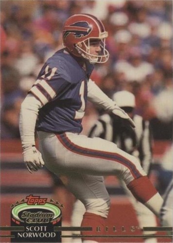 1992 Topps Stadium Club Scott Norwood #315