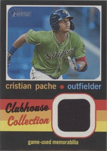2020 Topps Heritage Minor League Edition - Cristian Pache #CCR-CP