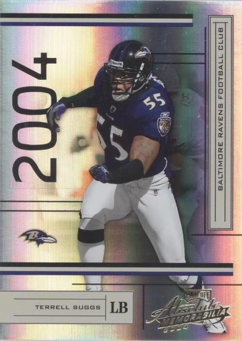 2004 Playoff Absolute Memorabilia Terrell Suggs #12